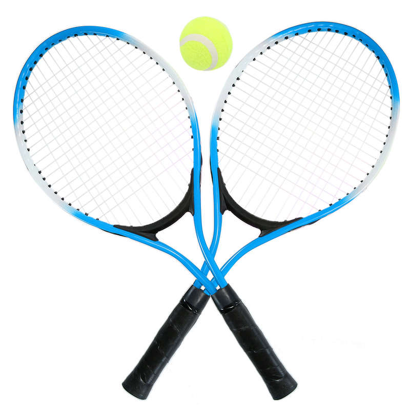 2Pcs Kids Tennis Racket String Tennis Racquets with 1 Tennis Ball and Cover Bag