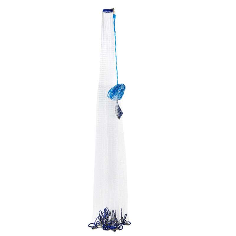 Fishing Casting Net 7.8FT Fishing Net Saltwater Freshwater Bait Fish Net Hand Cast Fishing Ne