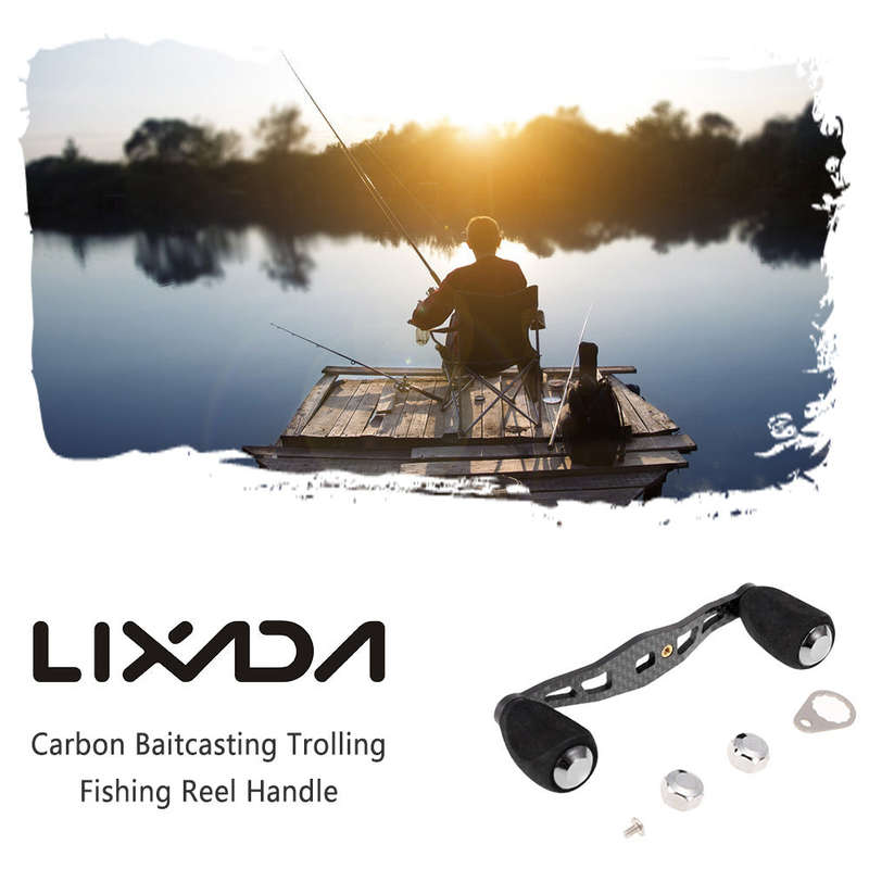 Fishing Reel Handle Carbon Baitcasting Fishing Reel Handle Trolling Reel Handle Left Right Ul