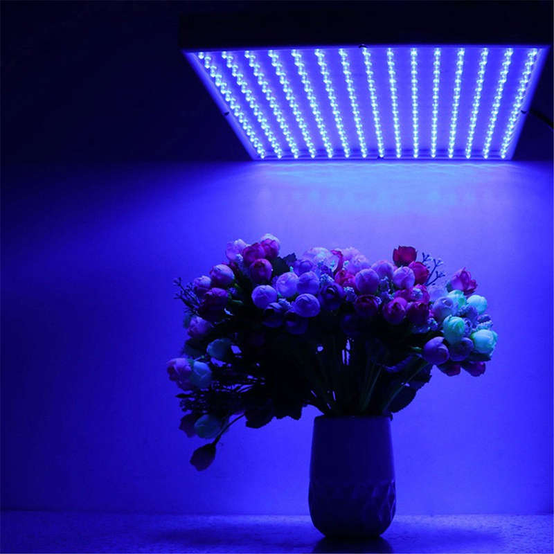 225 LED Grow Light Board 14W Pure Blue 450nm Hydroponics Plant Grow Lights Panel Lamp for Veg