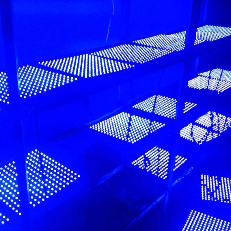 225 LED Grow Light Board 14W Pure Blue 450nm Hydroponics Plant Grow Lights Panel Lamp for Veg