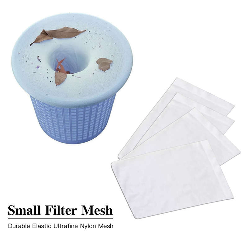 High Elasticity Nylon Pool Skimmer Socks Ground Swimming Pool Filtering Net 10PCS/20PCS/30PCS