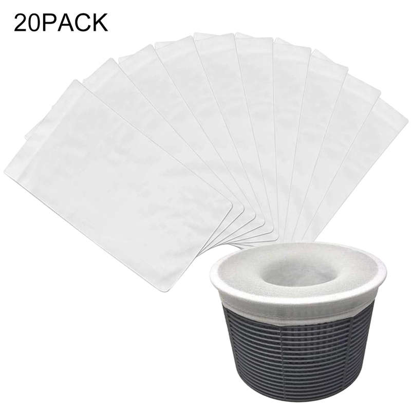 High Elasticity Nylon Pool Skimmer Socks Ground Swimming Pool Filtering Net 10PCS/20PCS/30PCS