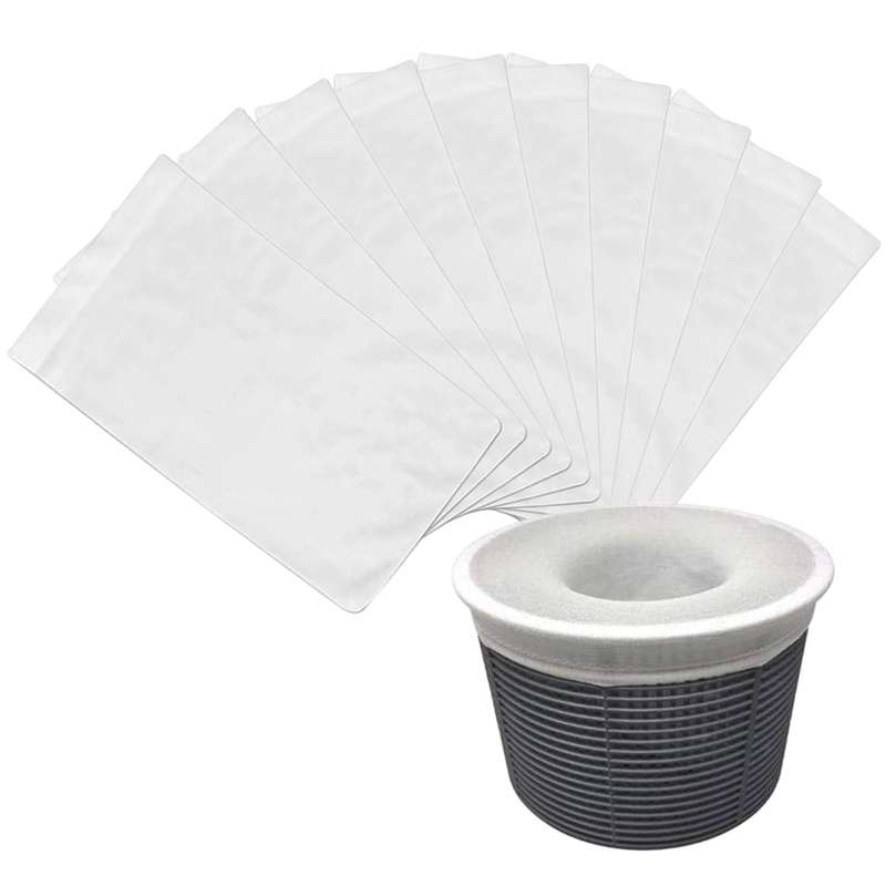 High Elasticity Nylon Pool Skimmer Socks Ground Swimming Pool Filtering Net 10PCS/20PCS/30PCS
