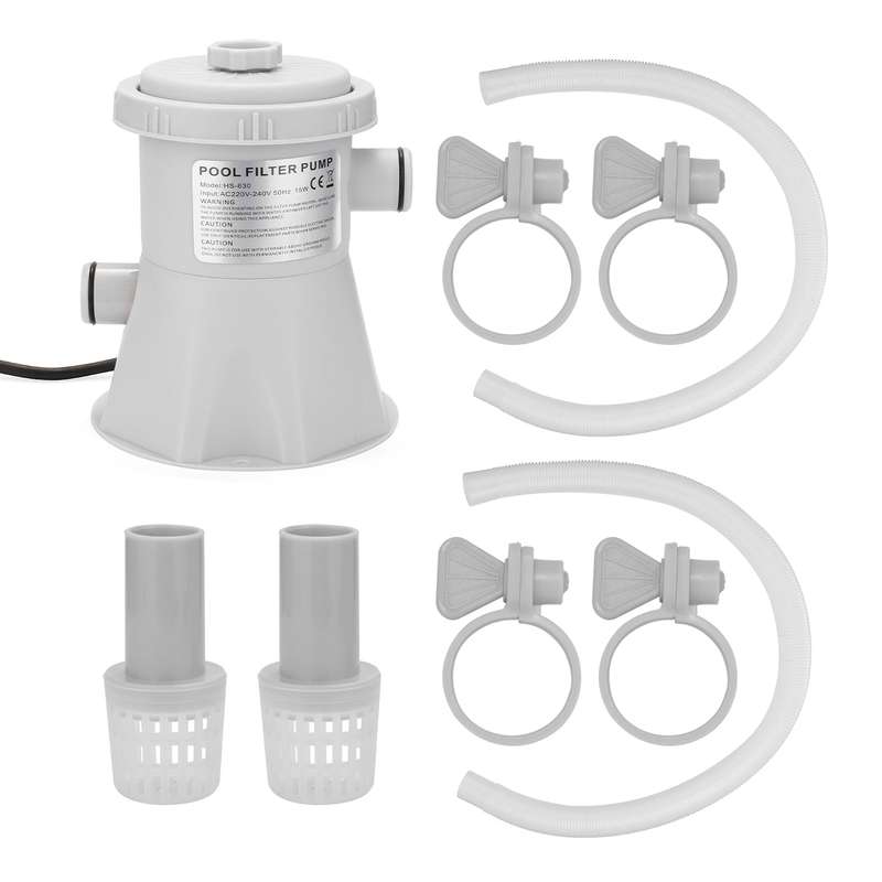 Electric Swimming Pool Filter Pump Reusable Practical Swimming Pool Filter Water Purifier Eas