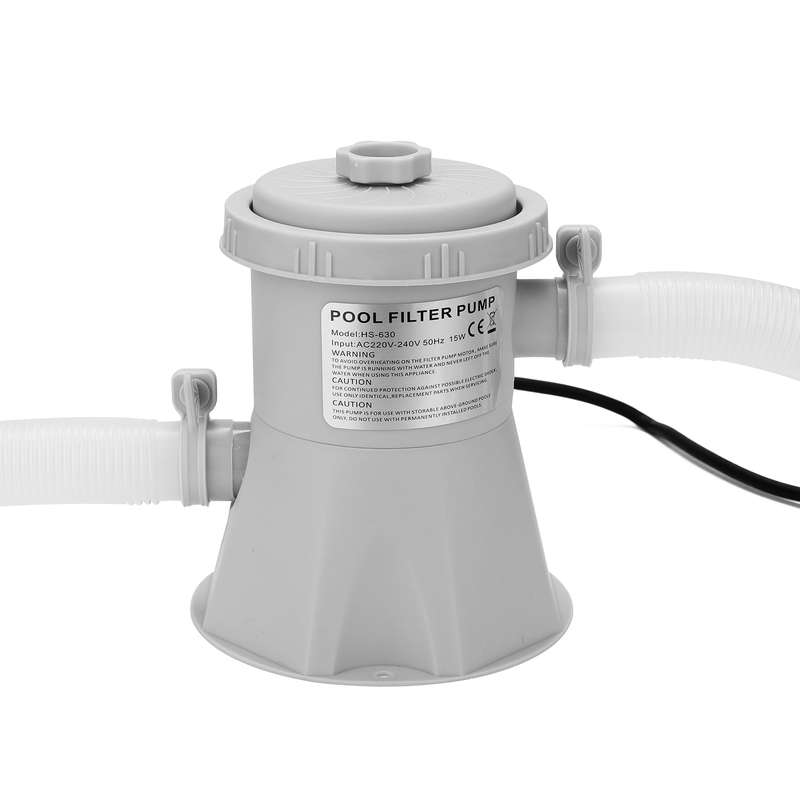 Electric Swimming Pool Filter Pump Reusable Practical Swimming Pool Filter Water Purifier Eas