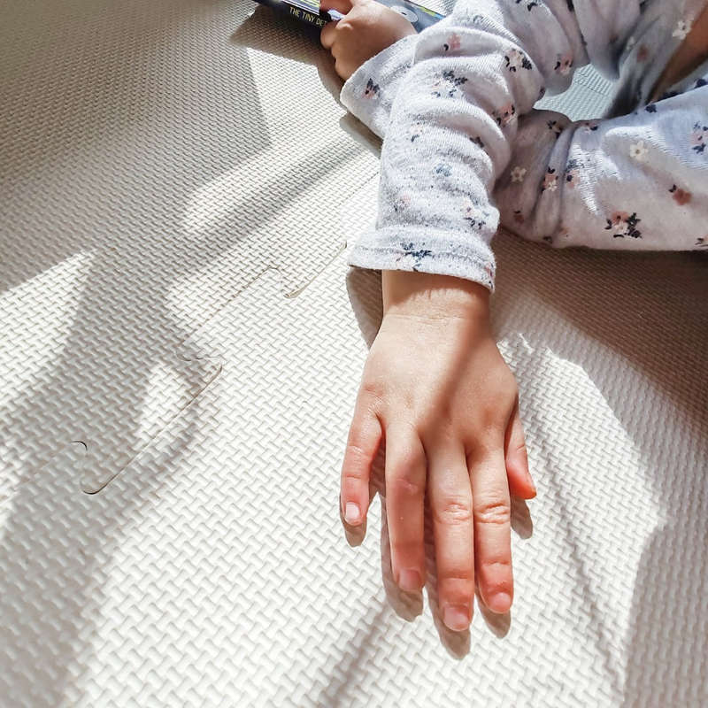 EVA Foam Baby play mat Ivory