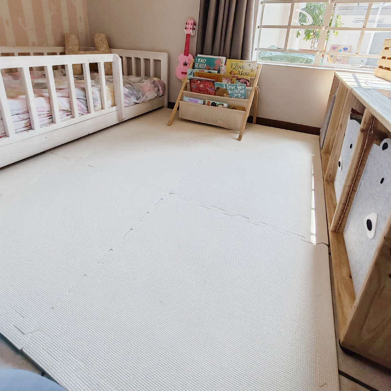 EVA Foam Baby play mat Ivory