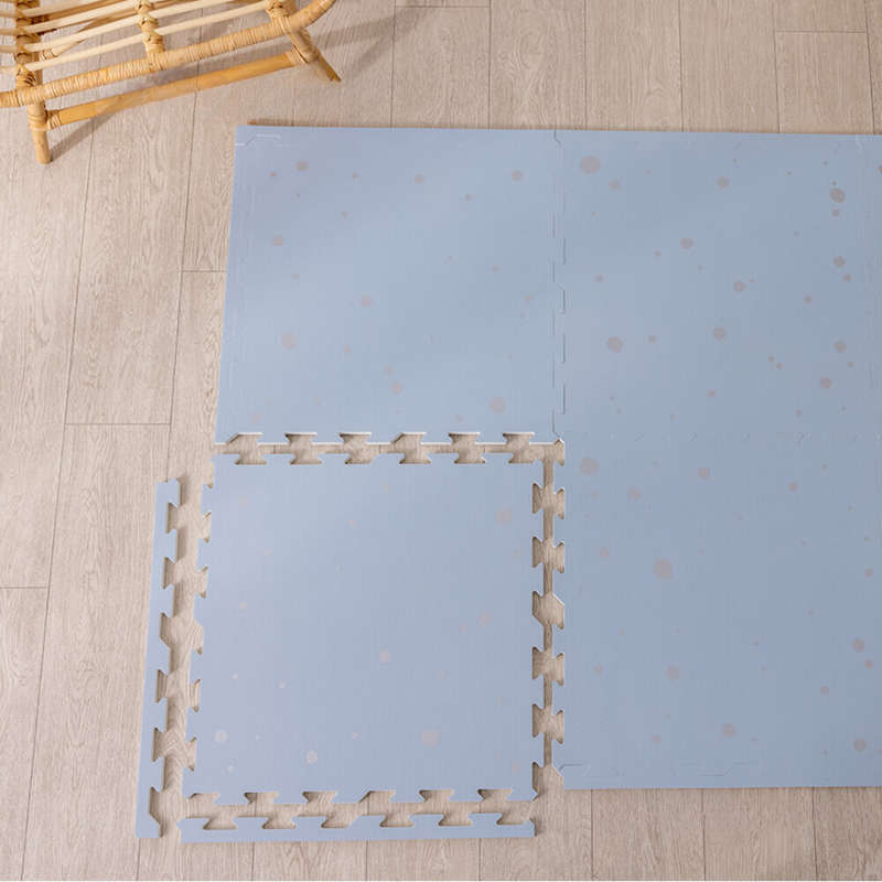 EVA Foam Baby Play Mat - Blue Galaxy