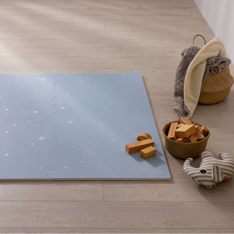 EVA Foam Baby Play Mat - Blue Galaxy