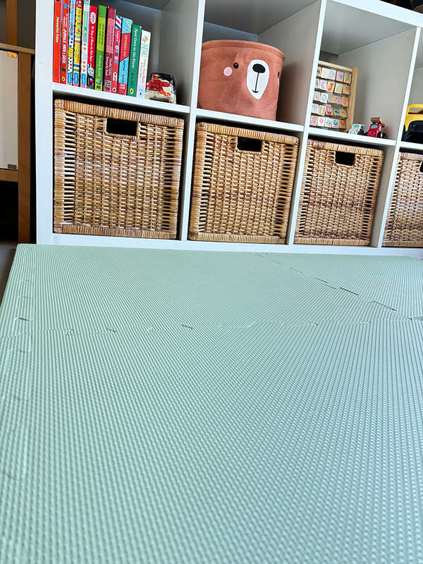 EVA Foam Baby play mat Sage Green - SINGLE TILE