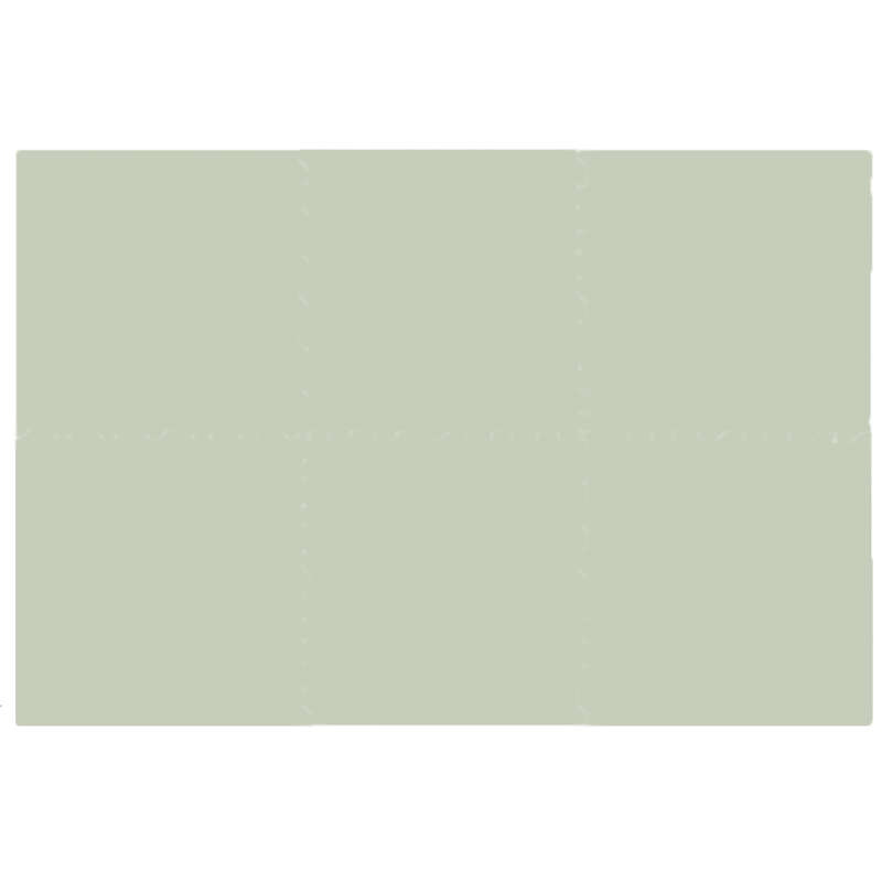 EVA Foam baby play mat Sage Green