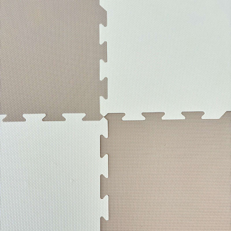 EVA Foam Baby play mat Sand & Ivory