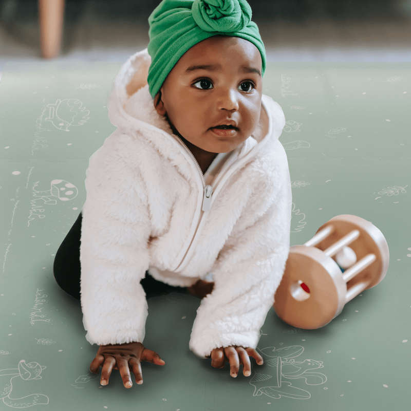EVA Foam Baby Play Mat - Fairytale Forest - Mint Green