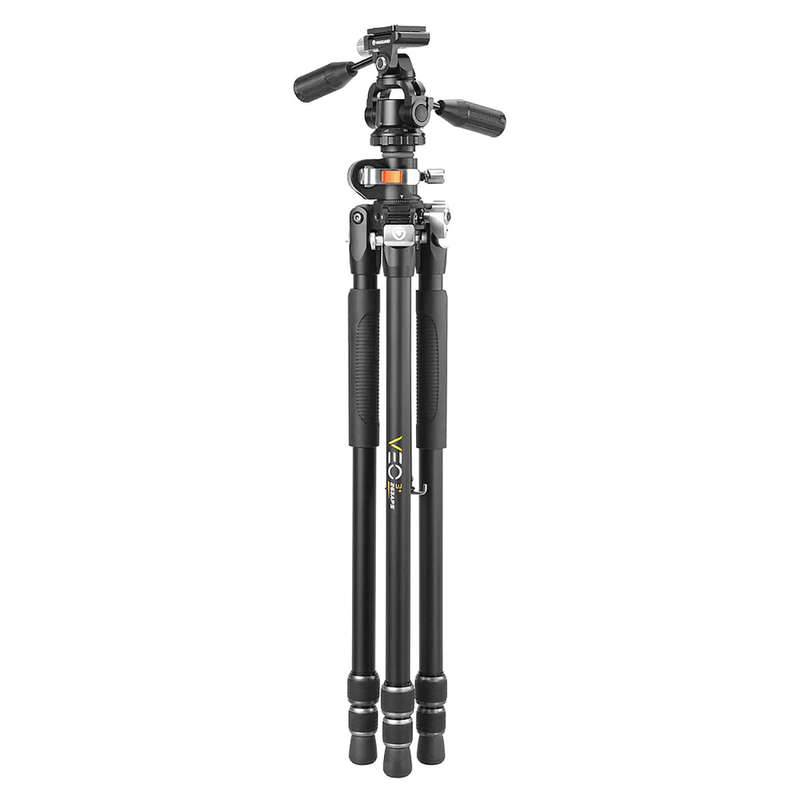 Vanguard VEO 3+ 263APS Versatile Aluminium Tripod with 3-Way Pan Head  10kg Load Capacity