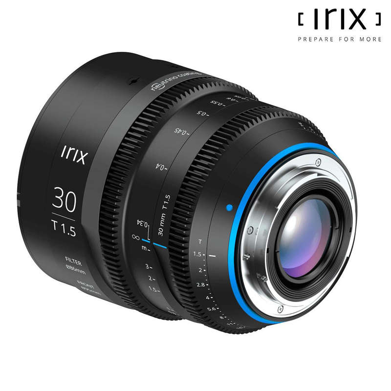 Irix 30mm T1.5 Manual Focus PRO Cinema Lens for MFT Mount Cameras with Metric Markings