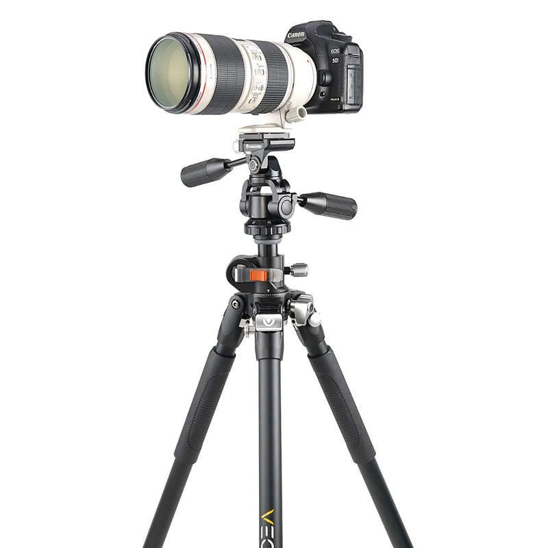 Vanguard VEO 3+ 263APS Versatile Aluminium Tripod with 3-Way Pan Head  10kg Load Capacity