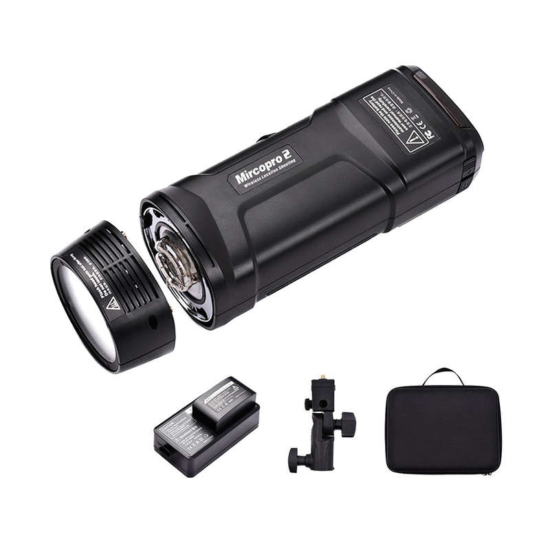 VISICO2II PRO 200W Pocket Flash for Canon Including VC-818TXC Trigger for Canon