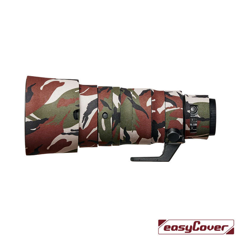 easyCover Lens Oak Neoprene Cover for Nikon Z 400mm f/4.5 VR S Lens (Green Camouflage)