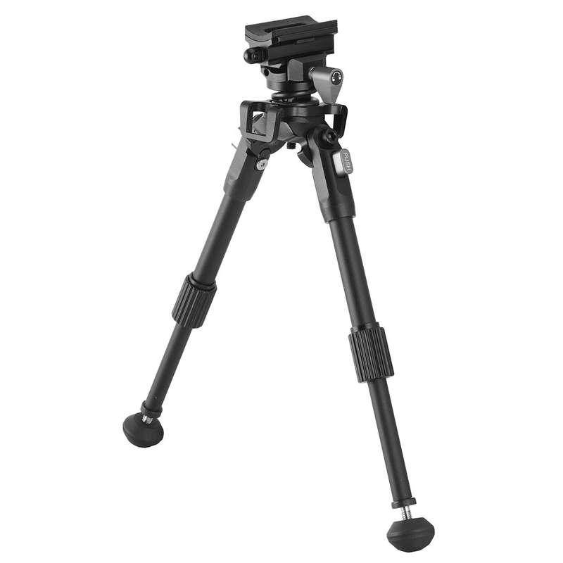 Vanguard EQUALIZER 1QSA Aluminium Bipod with Picatinny Rail  20-26cm