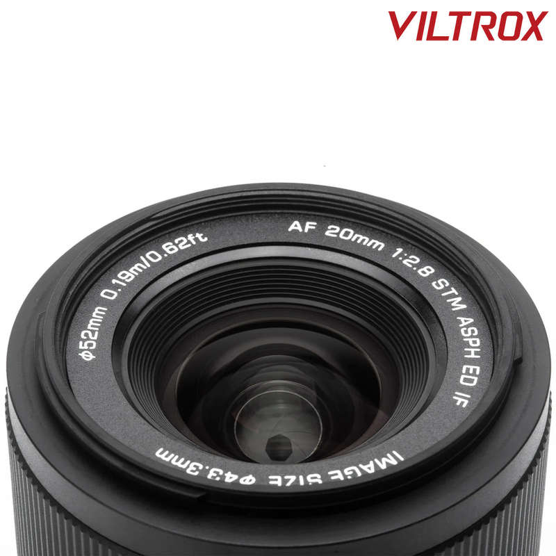 Viltrox 20mm f/2.8 Z AF Prime Lens for Nikon Z-Mount Full Frame Mirrorless Cameras