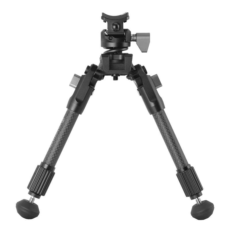 Vanguard EQUALIZER 1QSC Carbon Fiber Bipod with Picatinny Rail  Height: 20-26.5cm