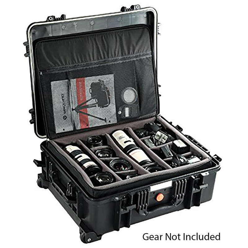 Vanguard SUPREME 53D Ultra-Tough 50L Waterproof Case with Divider Bag