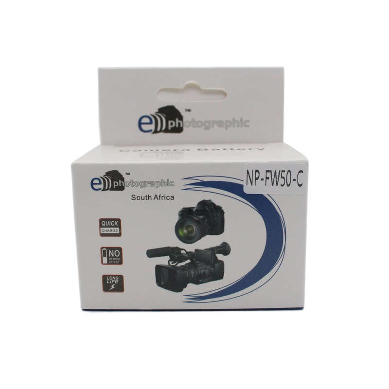 E Photographic NP-FW50 1100mAh Type C Battery for Sony