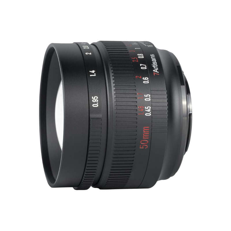 7Artisans 50mm F0.95 MF Canon (RF-Mount) APS-C