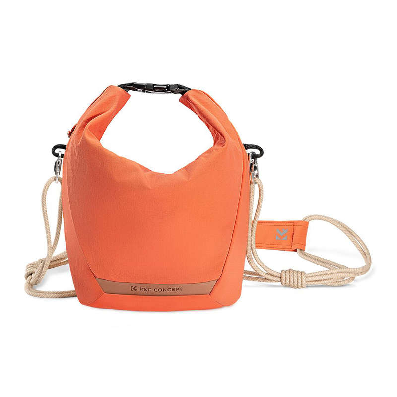 K&F Concept Urban Wander U11 5 Liter Compact Lightweight Versatile Camera Sling Bag  Orange