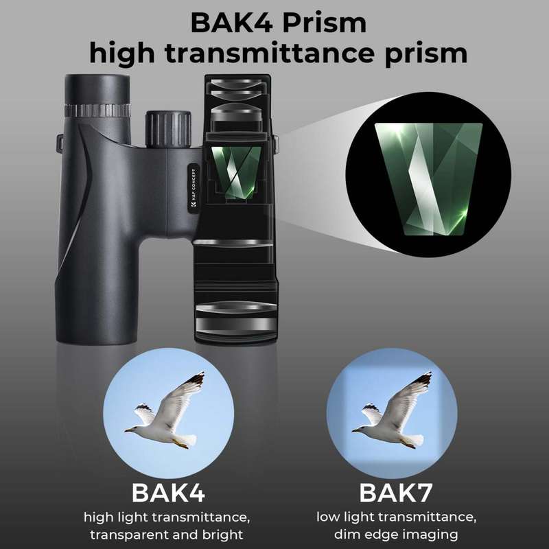 K&F Concept 12x32 BAK4 Binoculars German Schott AG Superior Optics-KF33-071