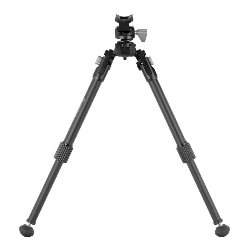 Vanguard EQUALIZER 2QSA Aluminium Bipod with Picatinny Rail  Height: 25 to 35.5cm
