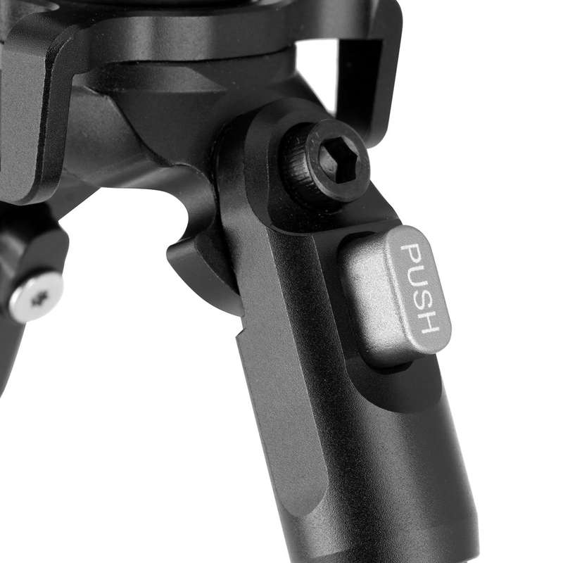 Vanguard EQUALIZER 2QSA Aluminium Bipod with Picatinny Rail  Height: 25 to 35.5cm