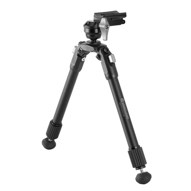 Vanguard EQ-PRECISION 2A Aluminium Gun Bipod with Ball Head & Sling Stud  Max Height: 35.5cm