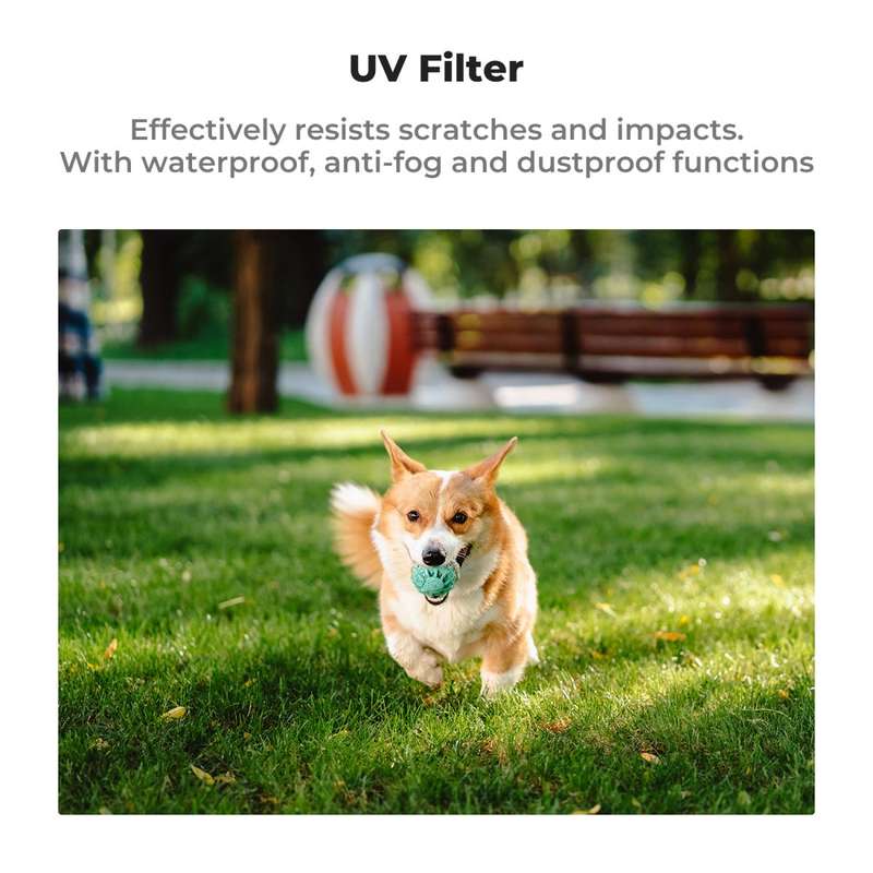 K&F Concept Magnetic UV + CPL + ND/PL(4+5+6+8 stops) Filter Set for DJI Osmo Pocket 3