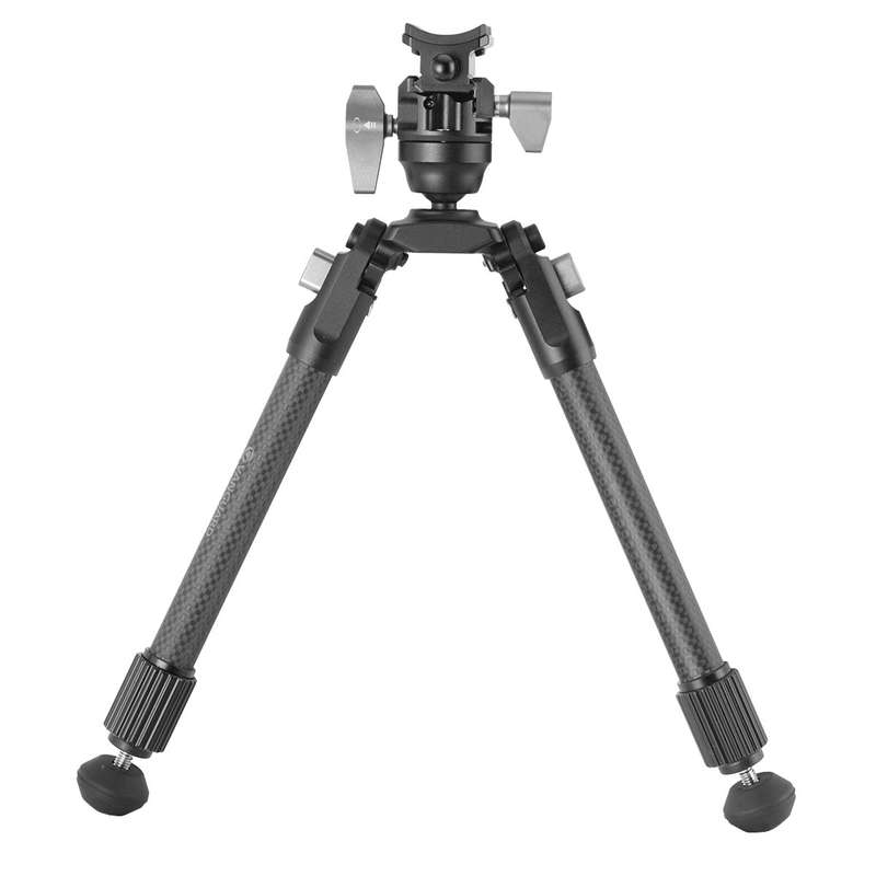 Vanguard EQ-PRECISION 2QSC Carbon Fiber Gun Bipod with Ball Head & Pic Rail Mount  Ideal for H...