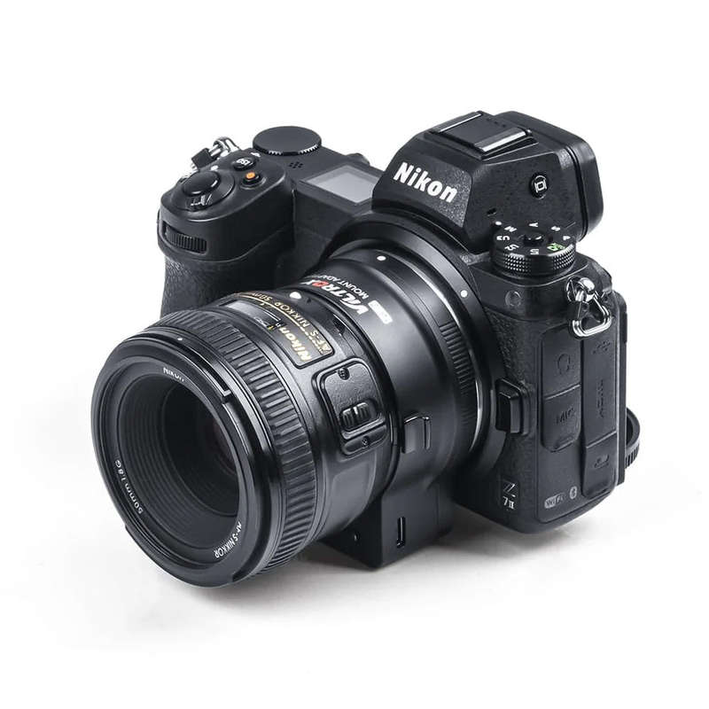 VILTROX NF-Z Auto Focus F-mount to Nikon Z-mount Adapter with EXIF Transmission VR Lens Stabilisa...