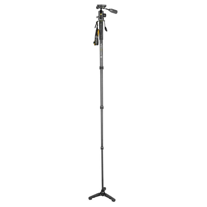 Vanguard VEO 2S CM-264TBP 120T Monopod + Ball/Pan Head & Foldable Tri-feet