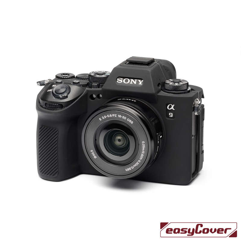easyCover Silicone Protection Cover for Sony a9 II (Black)