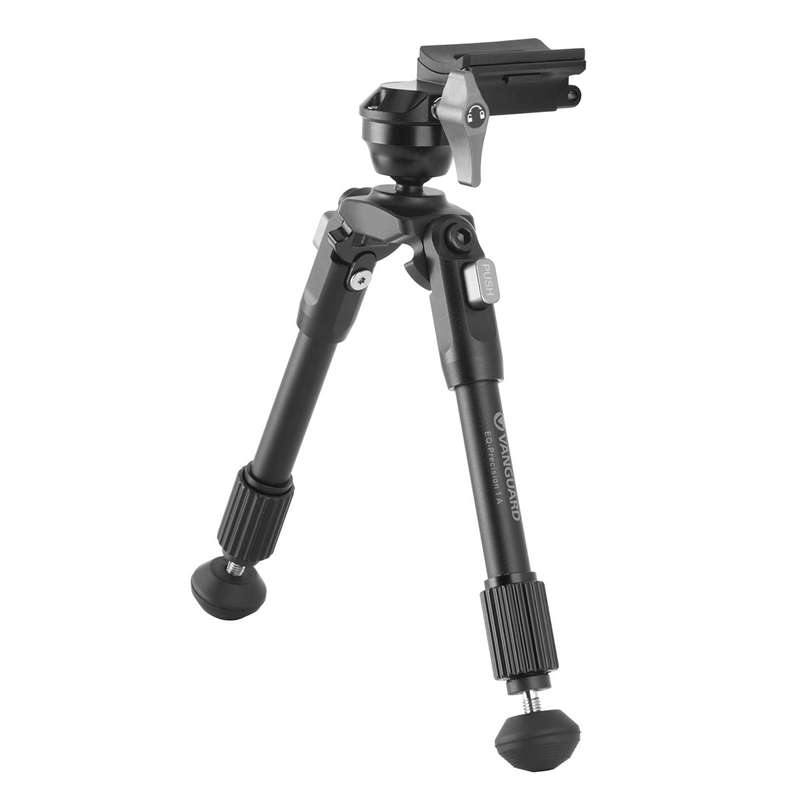 Vanguard EQ-PRECISION 1A Aluminium Gun Bipod with Ball Head & Sling Stud  Max Height: 27cm