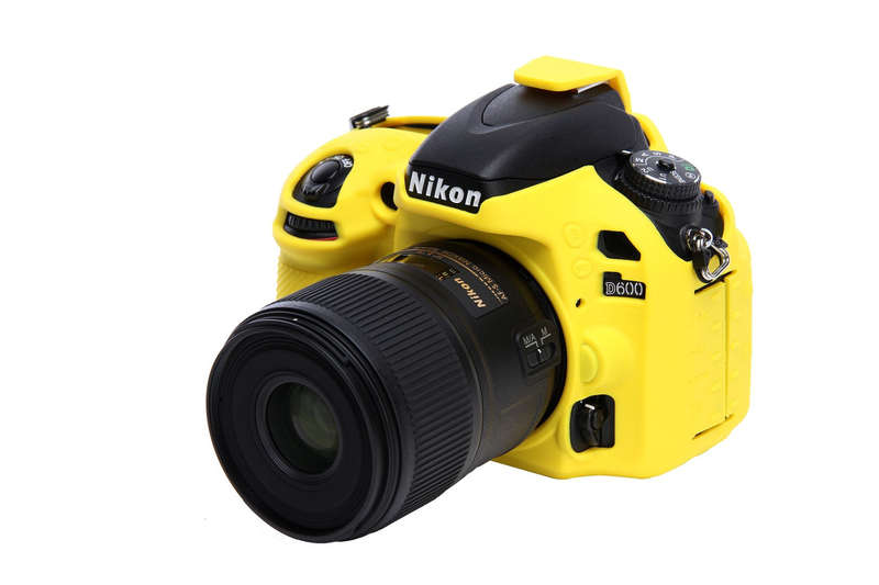 easyCover PRO Silicon Camera Case for Nikon D600 and D610 - Yellow 