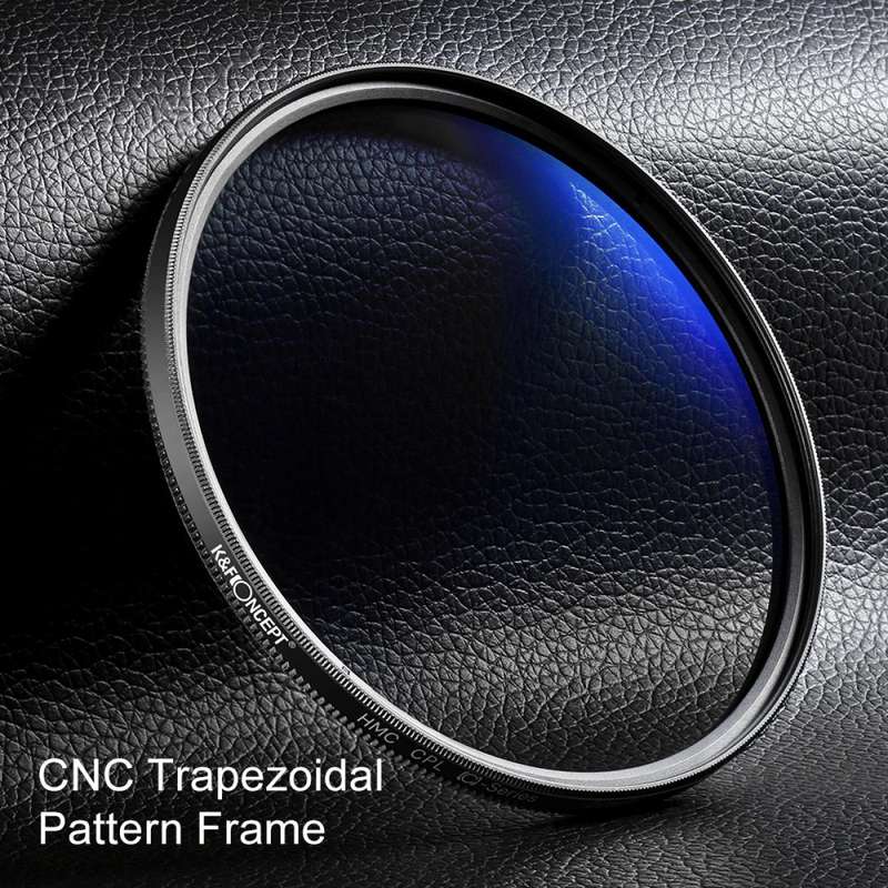 K&F Concept PRO 77mm Classic Series Slim Blue Multi Coated Circular Polariser (CPL) filter - KF01...