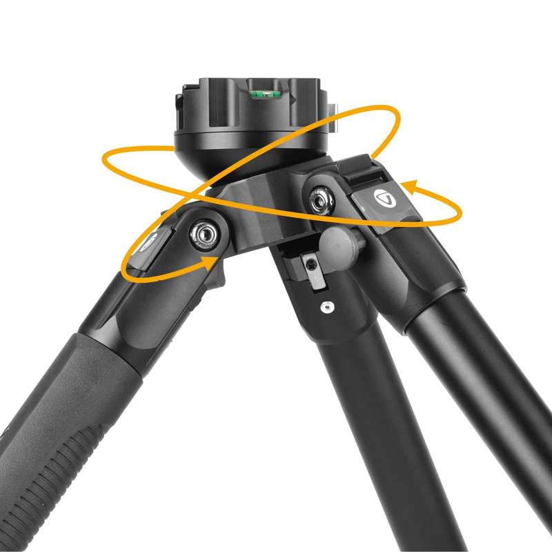 Vanguard Endeavor L263APR Aluminum Shooting Tripod w/Arca & Pic Rail Mounts
