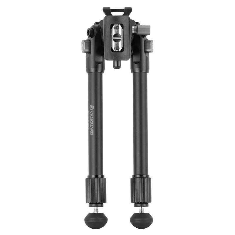 Vanguard EQUALIZER 2QSA Aluminium Bipod with Picatinny Rail  Height: 25 to 35.5cm