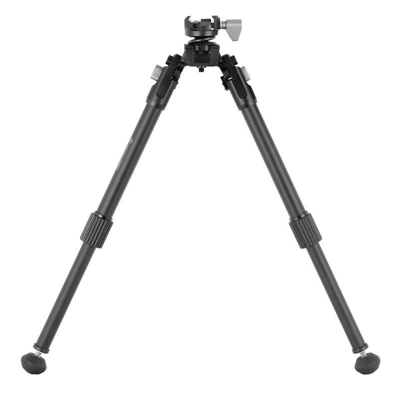 Vanguard EQUALIZER 2QSA Aluminium Bipod with Picatinny Rail  Height: 25 to 35.5cm