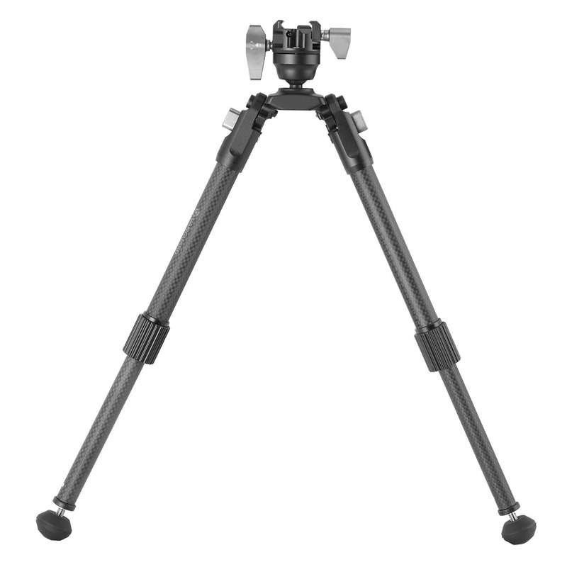 Vanguard EQ-PRECISION 2QSC Carbon Fiber Gun Bipod with Ball Head & Pic Rail Mount  Ideal for H...