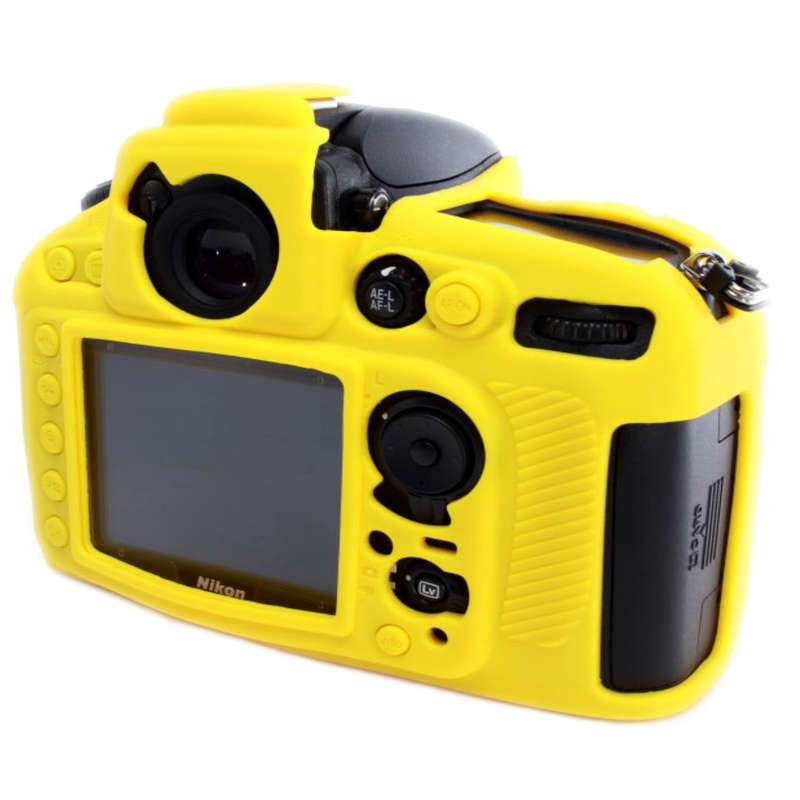 easyCover PRO SiliconCamera Case for Nikon D800 and D800E - Yellow