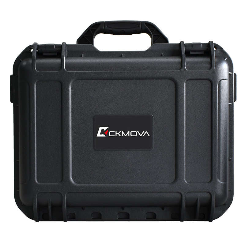CKMOVA UHF Dual-Channel Wireless Mic System 2 X Transmitters with Audio Recorders & 1X Receiver V...