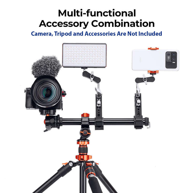 K&F Rotatable Multi-Angle Magnesium Alloy Tripod Column with Locking System