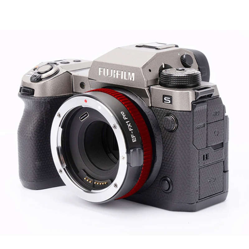 Viltrox EF-FX1 PRO Auto Focus Adapter + Control Ring for Canon EF/EF-S Lenses to Fuji X-Mount Cam...